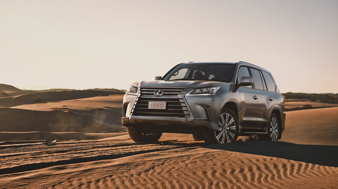 Giá xe Lexus cập nhật mới nhất: Lexus LX570 niêm yết từ 7,81 tỷ đồng