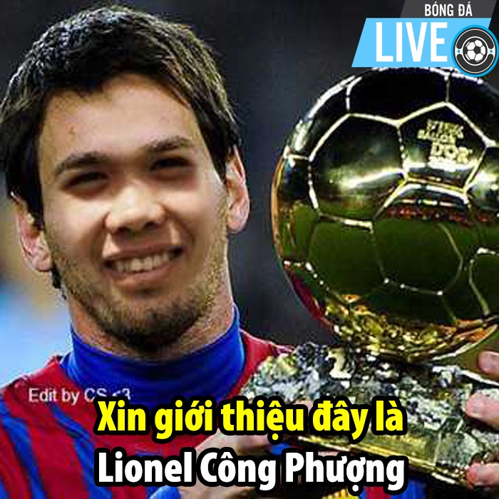 Ảnh chế Messi trao vương miện trượt penalty cho Công Phượng