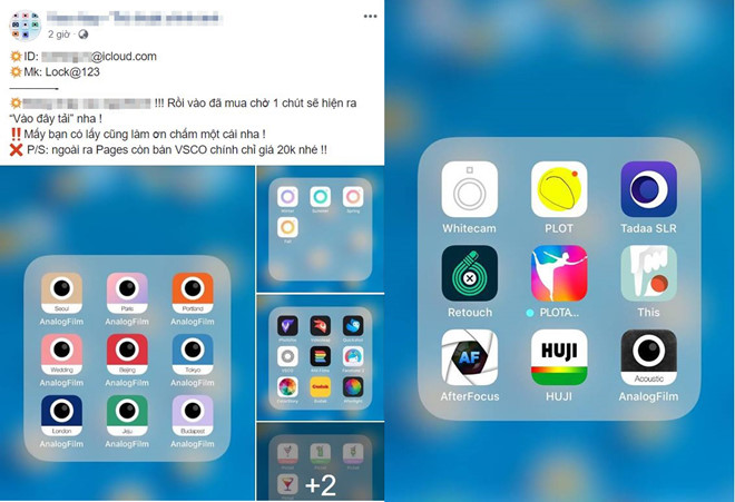 Bị lừa chuộc tài khoản iCloud vì ham tải ứng dụng miễn phí tại VN