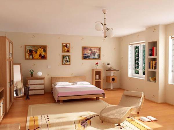 Cách bố trí phòng ngủ hợp phong thủy giúp vợ chồng sức khỏe dồi dào