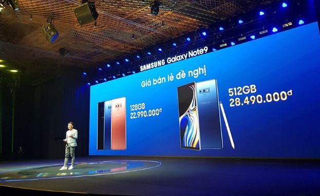 Galaxy Note 9 vừa ra mắt đã giảm giá sốc 1,5 triệu đồng