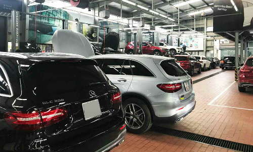 Khách Việt ồ ạt đưa Mercedes GLC đi khám bệnh