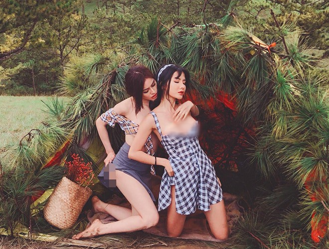 Cô gái chụp ảnh phản cảm cùng Á hậu Thư Dung ở Đà Lạt thản nhiên tuyên bố: Chị bị chửi chai mặt rồi!