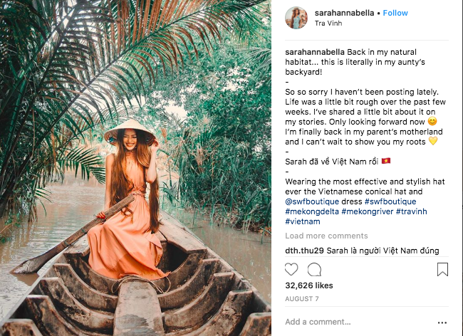 Hotgirl công chúa tóc mây gốc Việt check-in Hội An, Trà Vinh với những bức ảnh đẹp đến mê hồn!