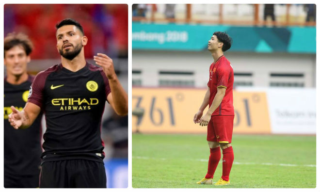 Công Phượng trượt 2 penalty/trận: Ngang cơ Aguero vẫn kém đàn anh Messi