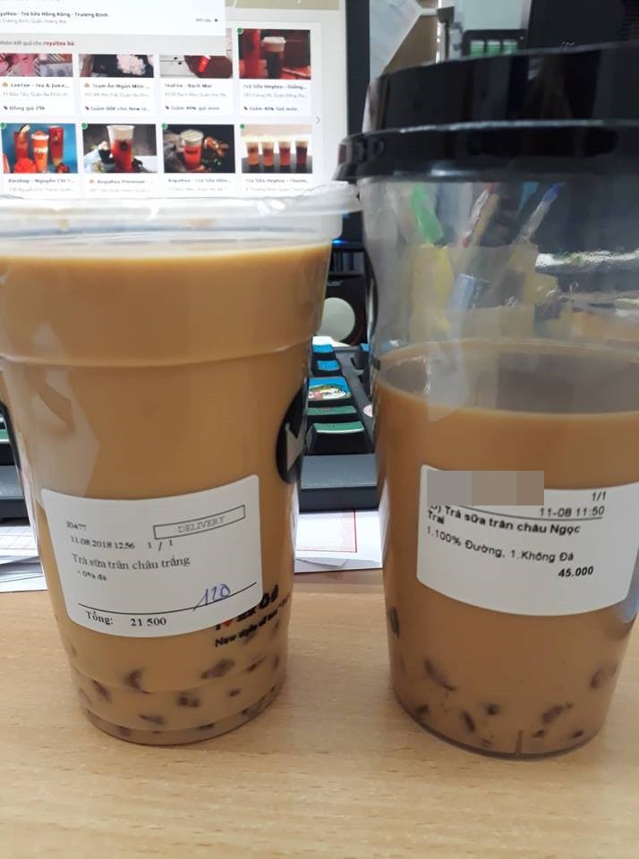 2 cốc trà sữa khiến hàng nghìn người tranh cãi dữ dội: Không uống đá thì vẫn được múc đầy hay chỉ được cốc vơi?