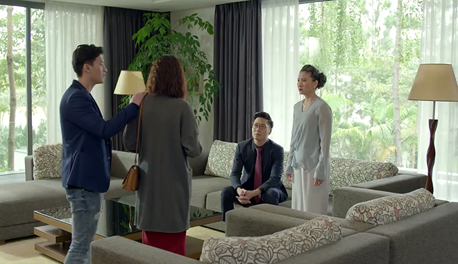 Phim Cả một đời ân oán tập 69: Diệu điên loạn tiết lộ sự thật về Nguyên An và dùng dao đâm Mạnh Tường