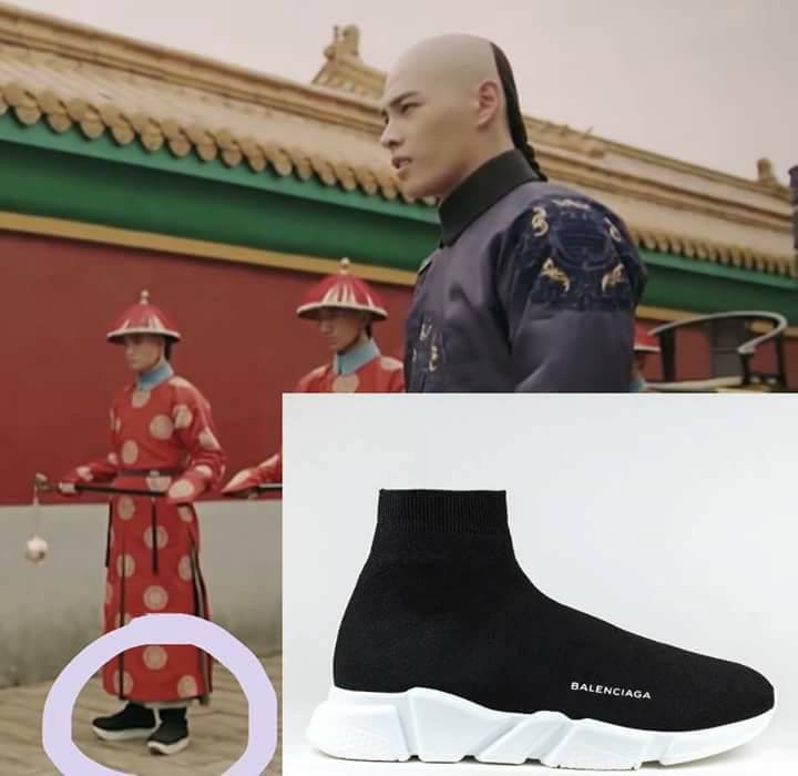 Fan cười ngất vì thị vệ của Diên Hy Công Lược đi giày Balenciaga chuẩn xu hướng mới