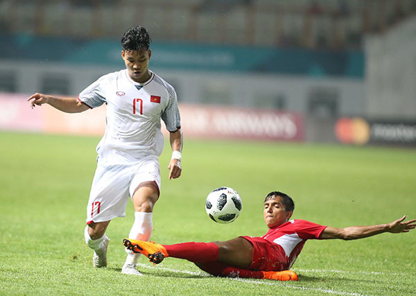 Việt Nam thẳng tiến vào vòng 1/8 Asiad