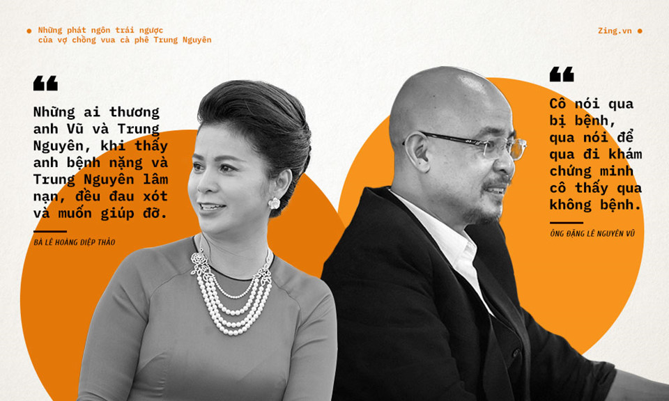 Những phát ngôn trái ngược của vợ chồng vua cà phê Trung Nguyên