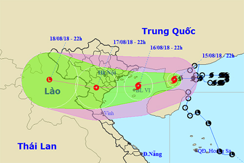 Bộ Quốc phòng huy động nửa triệu người ứng phó bão Bebinca