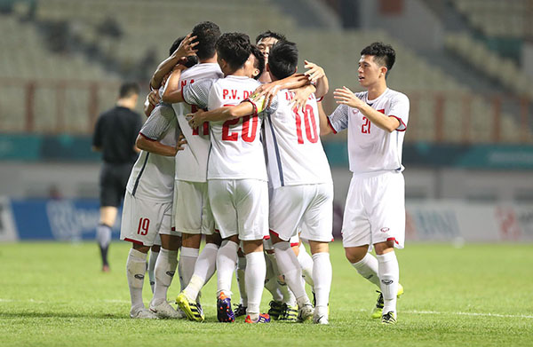 Việt Nam thẳng tiến vào vòng 1/8 Asiad