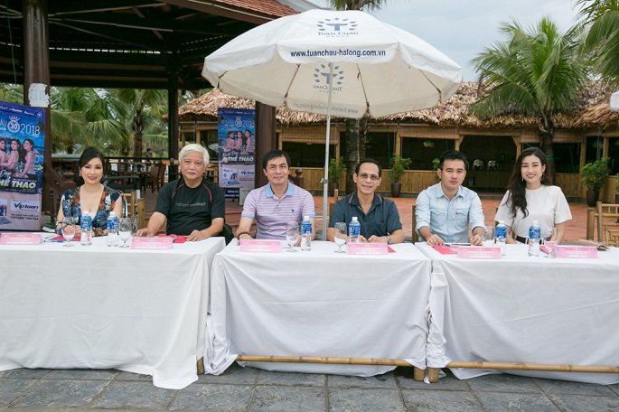 Hoa hậu Việt Nam 2018: Các người đẹp thể thao sung đến mức ban tổ chức cũng nhảy vào tham gia