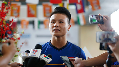 Quang Hải sẵn sàng chơi mọi vị trí được thầy Park giao phó