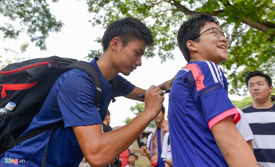 Cầu thủ Nhật Bản thoải mái trước đại chiến với Olympic Việt Nam