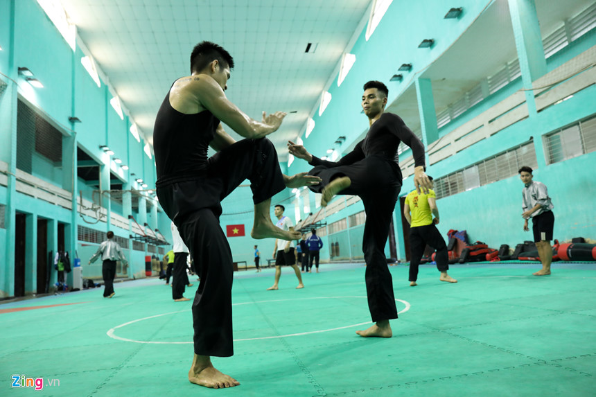 Pencak silat Việt Nam tập luyện, quyết tạo địa chấn ở ASIAD