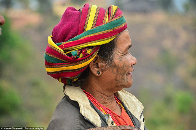 Khám phá nơi mà thước đo vẻ đẹp của phụ nữ bằng hình xăm trên mặt