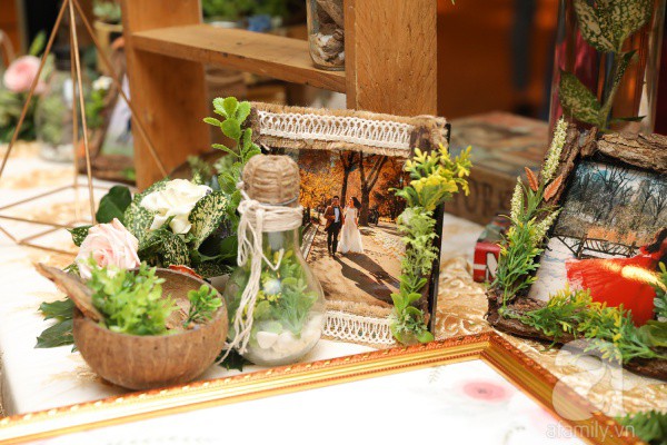 Cận cảnh không gian tiệc cưới lãng mạn của đám cưới Á quân Next Top Model 2010 Tuyết Lan và chú rể Việt kiều