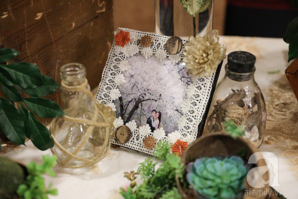 Cận cảnh không gian tiệc cưới lãng mạn của đám cưới Á quân Next Top Model 2010 Tuyết Lan và chú rể Việt kiều