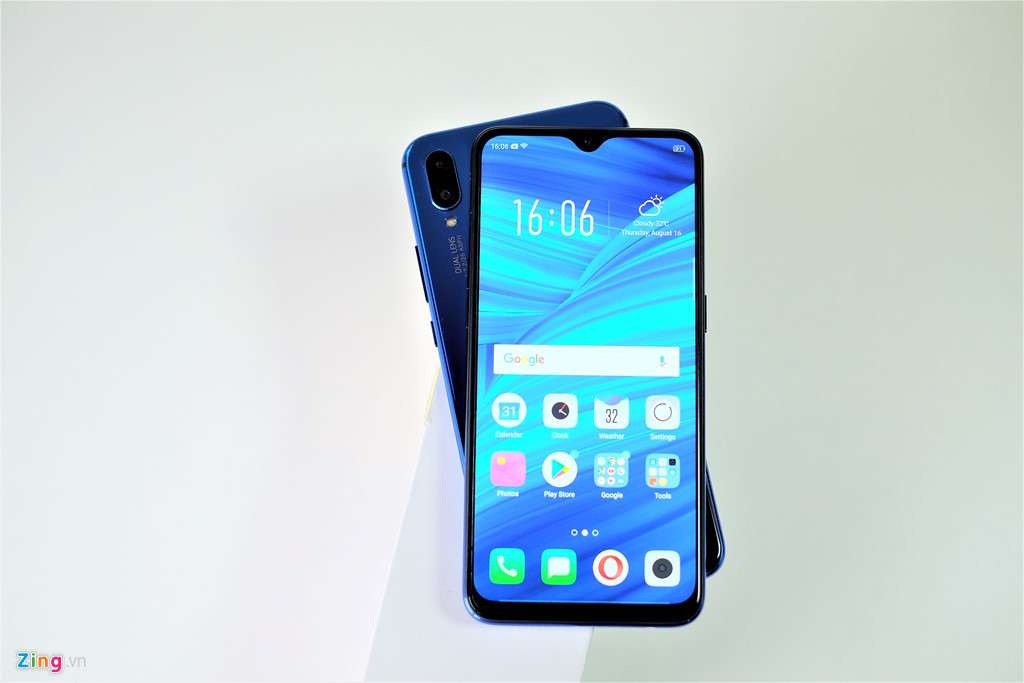 Oppo F9 đọ dáng Huawei nova 3i - di động camera kép sáng giá tầm trung