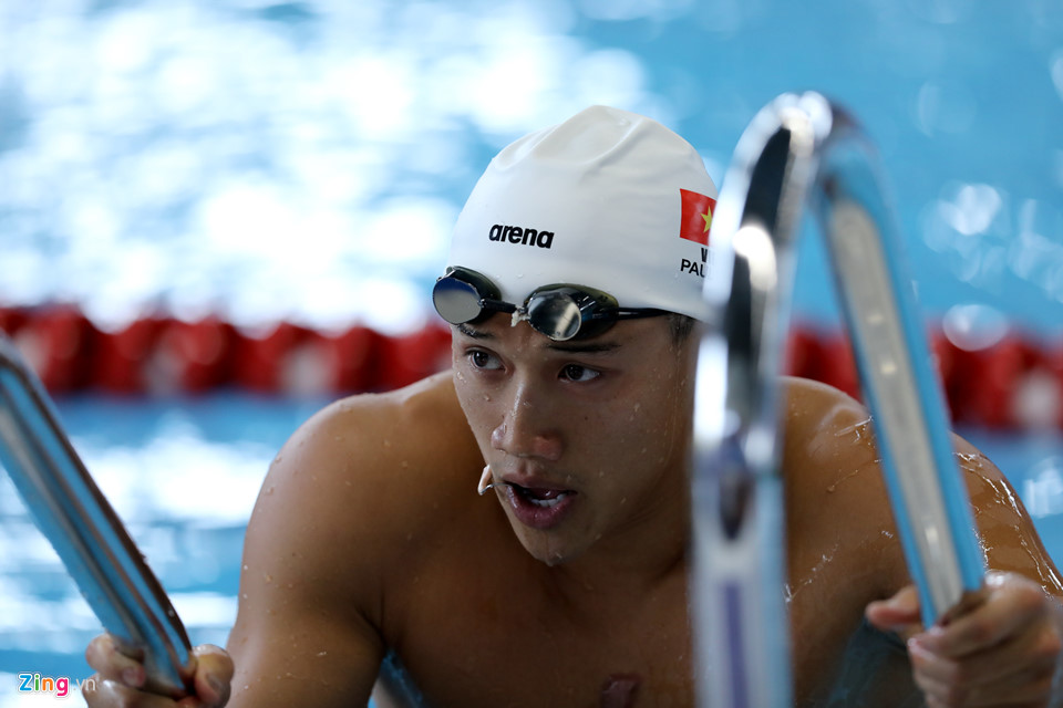 Hai ‘hot boy’ bơi lội Việt Nam vào chung kết tại ASIAD 18