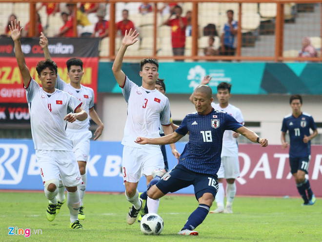 Đánh bại Nhật Bản 1-0, Olympic Việt Nam dẫn đầu bảng tại ASIAD