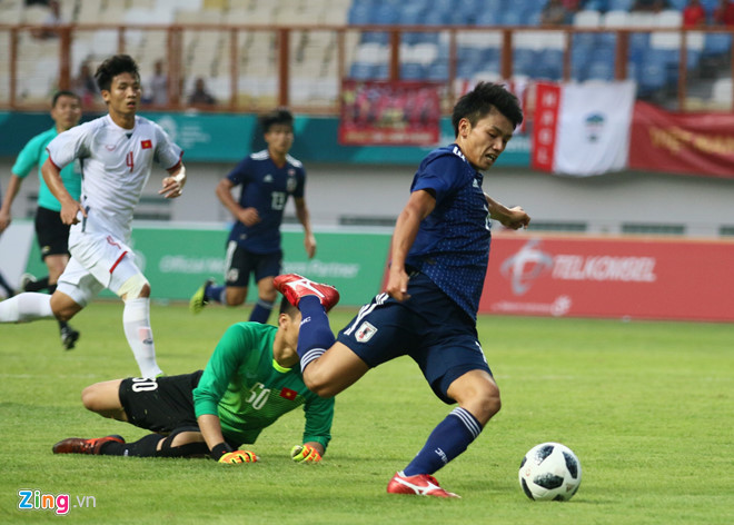 Đánh bại Nhật Bản 1-0, Olympic Việt Nam dẫn đầu bảng tại ASIAD