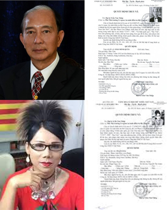 Xét xử 12 đối tượng thuộc tổ chức khủng bố của Đào Minh Quân, Lisa Phạm