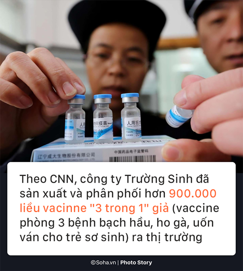 Hồi chuông cảnh tỉnh từ 900.000 liều vaccine giả phá thủng giới hạn đạo đức ở Trung Quốc Hồi chuông cảnh tỉnh từ 900.000 liều vaccine giả phá thủng giới hạn đạo đức ở Trung Quốc