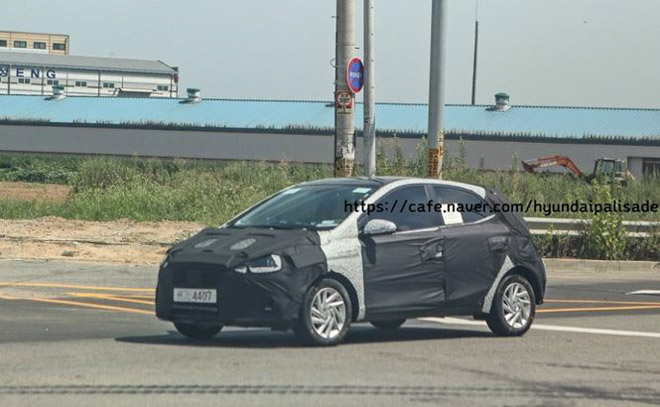 Hyundai i10 2019 hoàn toàn mới lộ ảnh chạy thử