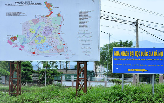 Dự án Đại học Quốc gia Hà Nội 15 năm sau khởi công