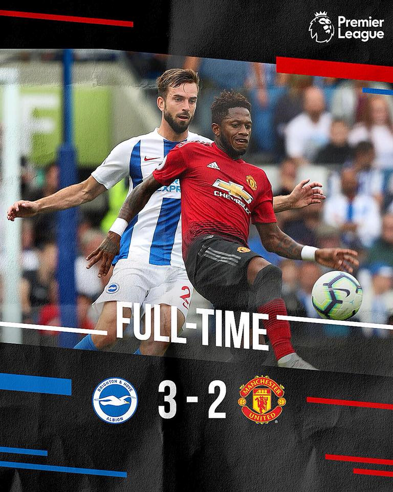 MU thua Brighton 2-3: Mặt nạ rơi, Quỷ đỏ hèn nhát lộ diện
