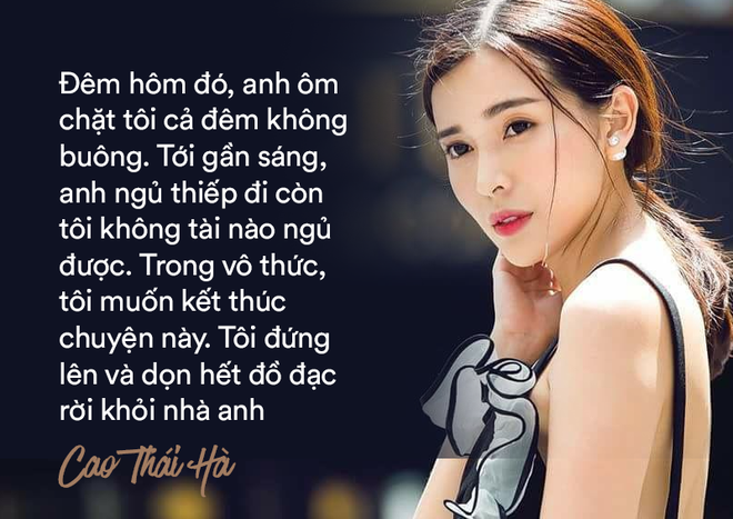 Cao Thái Hà: Tôi ân hận vì đã không tha thứ cho bạn trai dẫn tới chia tay