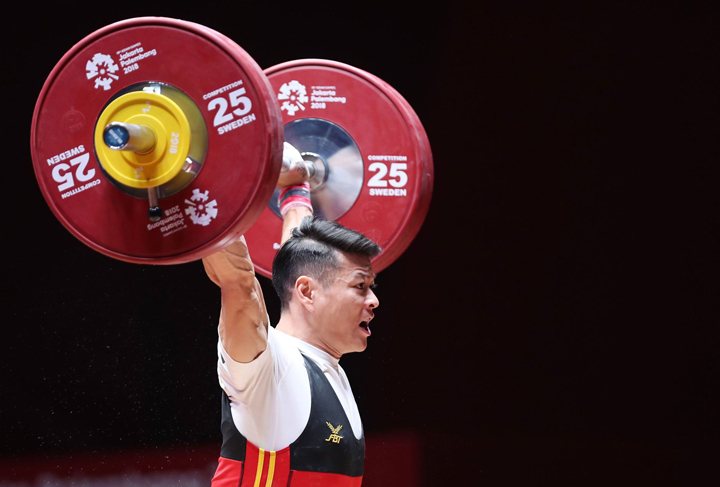 Thạch Kim Tuấn giành HC bạc tại Asiad 2018