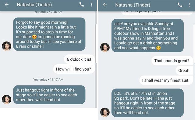 Mỹ: Tin vào nàng thơ trên Tinder, mấy trăm anh đàn ông bị lừa gặp nhau giữa quảng trường