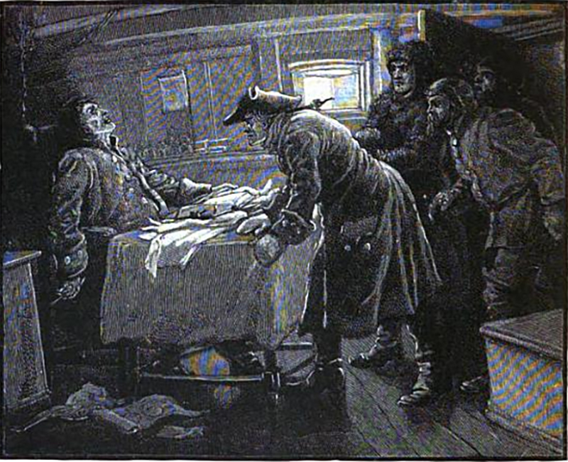 Câu chuyện kì bí về con tàu ma Octavius: Thuyền trưởng chết cóng trên ghế ngồi, tay vẫn còn cầm bút viết