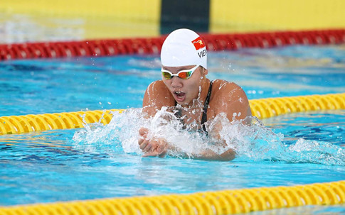 ASIAD 2018: Ánh Viên thua vì xuất phát bị lỗi