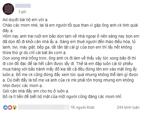 Gặp ông anh chồng tai quái định chiếm luôn nhà riêng, bà bầu trẻ cao tay trị lại khiến chị em hả hê vô cùng