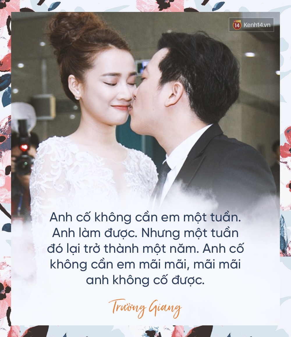 Trước khi về một nhà, Trường Giang đã từng dành cho Nhã Phương những câu nói đậm chất ngôn tình thế này đây!
