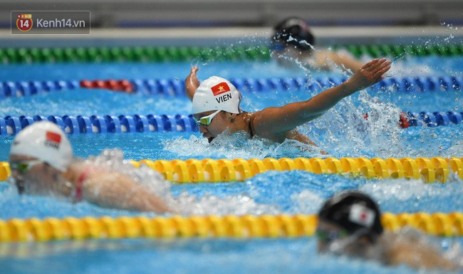 Ánh Viên chết lặng khi thất bại ở nội dung sở trường tại ASIAD 2018