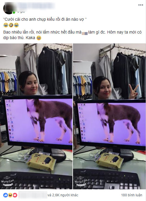 Chồng có tâm chụp ảnh báo thù vợ và sản phẩm khiến dân mạng cười không biết mệt