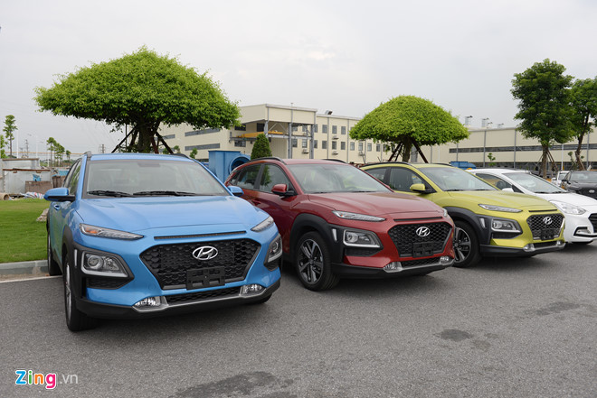 Hyundai Kona ra mắt tại Việt Nam: 3 phiên bản, giá từ 615 triệu