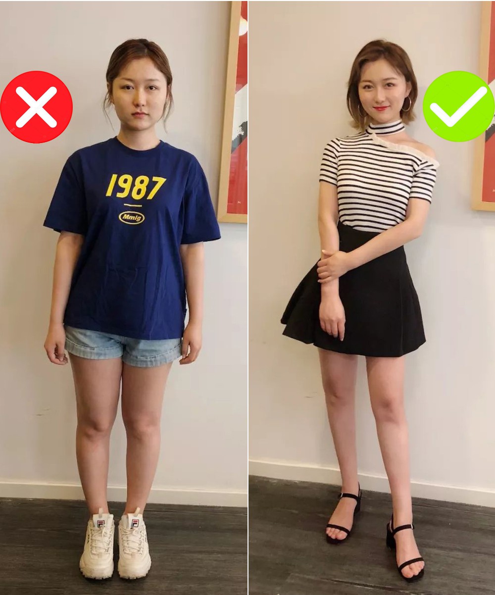 Gợi ý trang phục cho nàng đùi to, dáng thấp