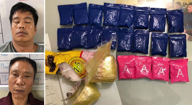 Khóa tay cửu vạn ma túy dùng K59 chống trả cảnh sát