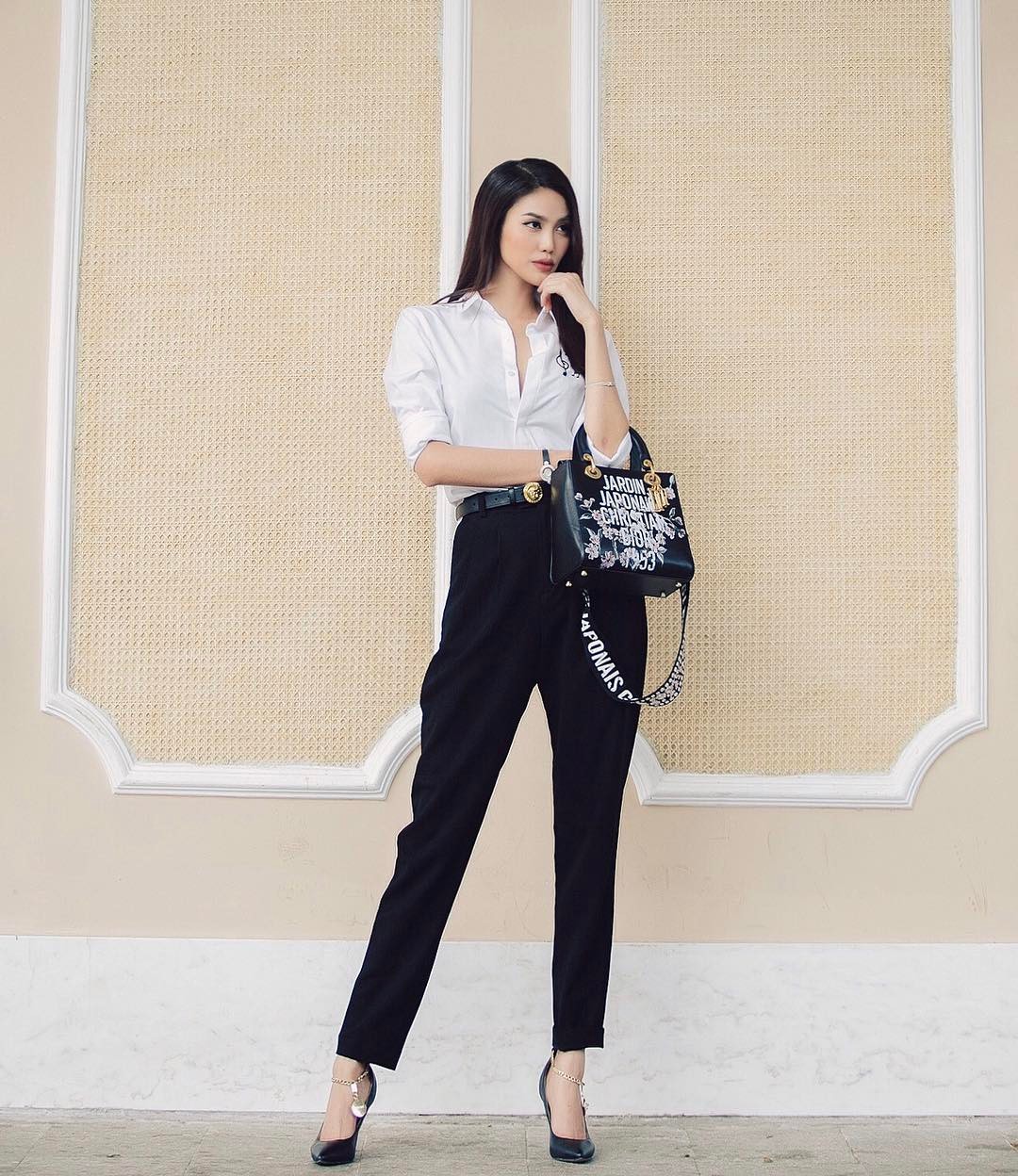 Không cần học đâu xa, các mỹ nhân Việt cũng có loạt gợi ý đầy tính ứng dụng giúp nàng công sở mặc đẹp cả tuần