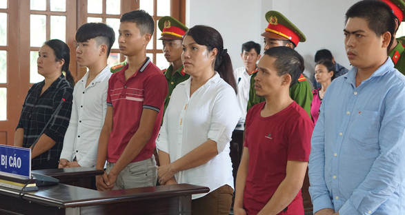 6 bị cáo gây rối trật tự, đuổi đánh công an ở Ninh Thuận lãnh án