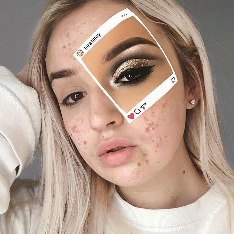 Trào lưu make up sự lừa dối của Instagram: Chúng ta không hoàn hảo