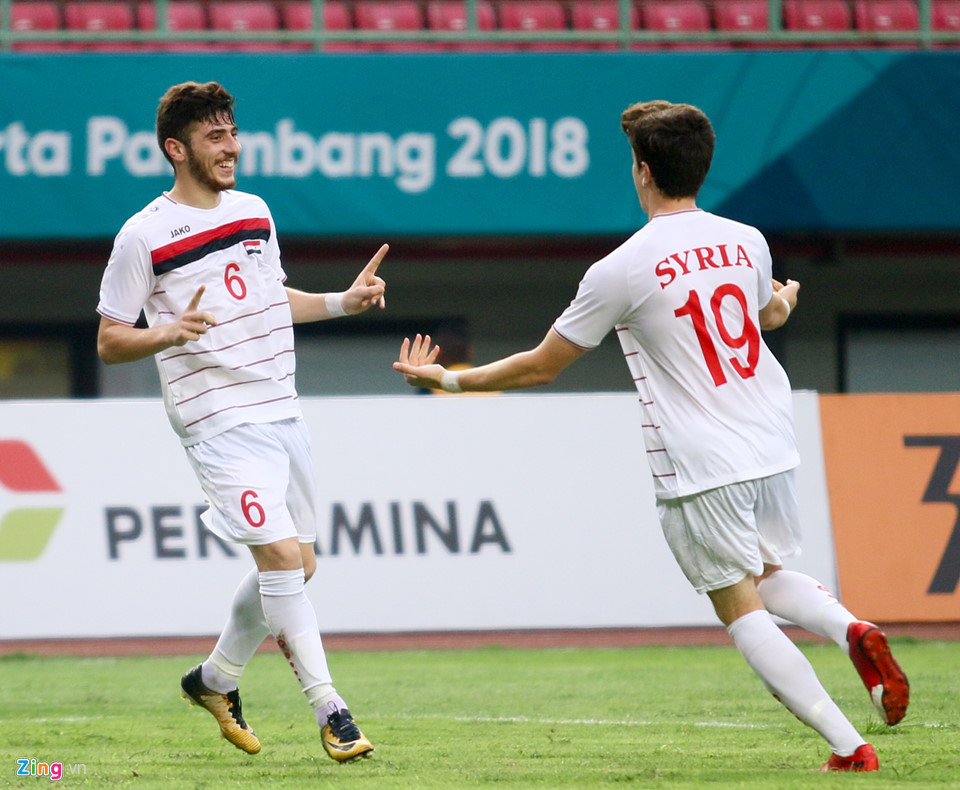 Cầu thủ Palestine bật khóc sau khi bại trận trước Syria