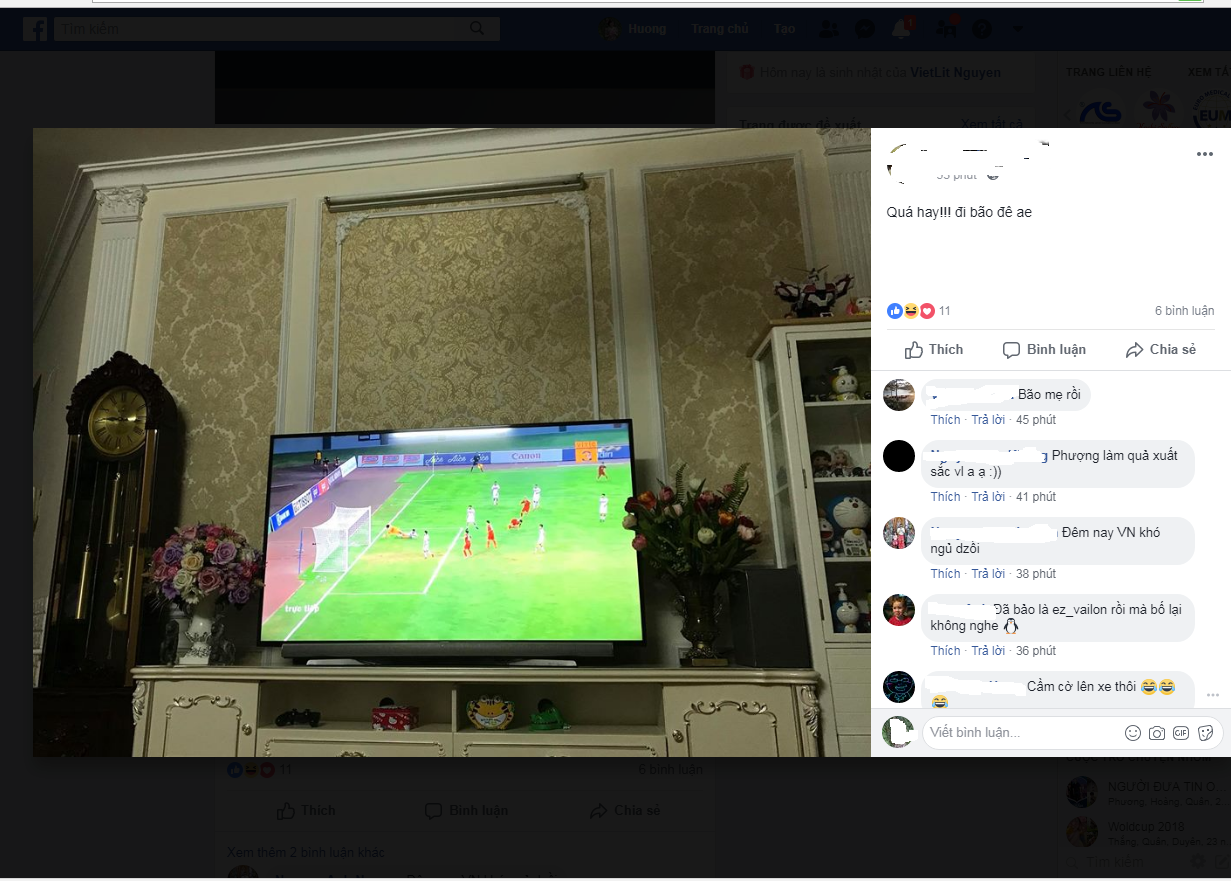 Dân mạng bùng nổ lời mừng chiến thắng của đội tuyển Việt Nam