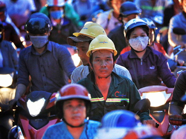 Xe máy có thể bị cấm vào trung tâm Sài Gòn